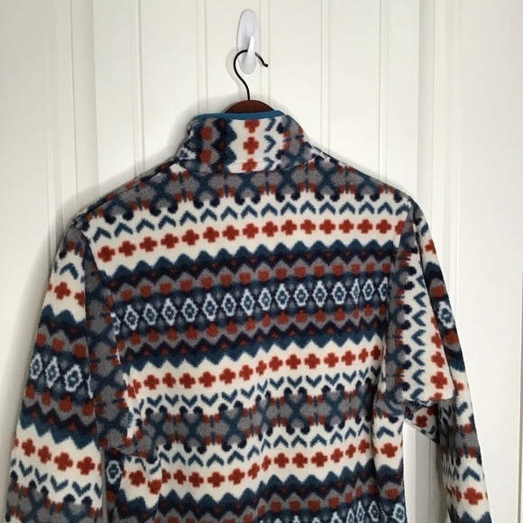 Patagonia 2015 Printed Synchilla Snap-T Fleece in Cliff: Underwater Size XSmall. - Picture 6 of 8